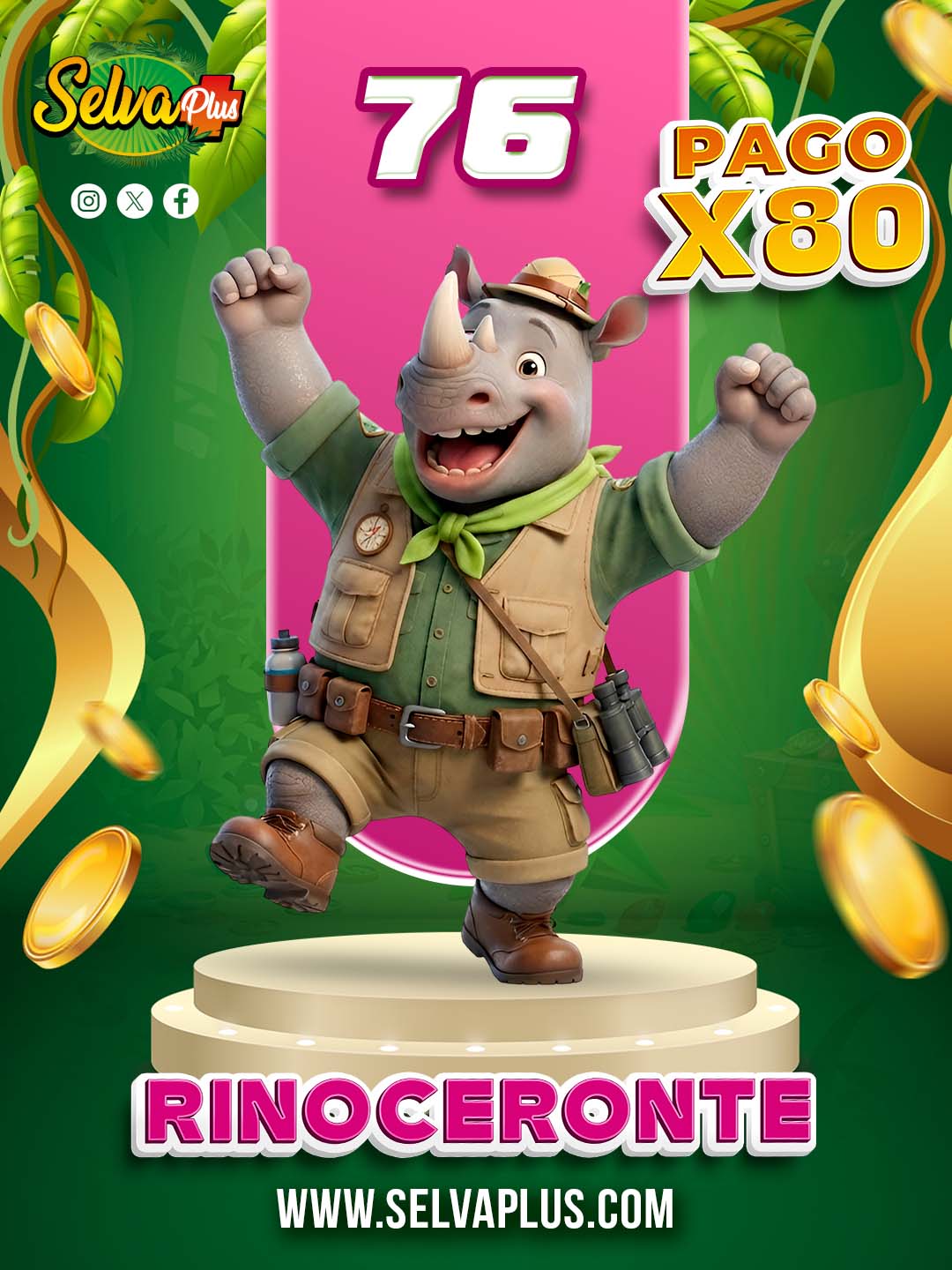 76 RINOCERONTE